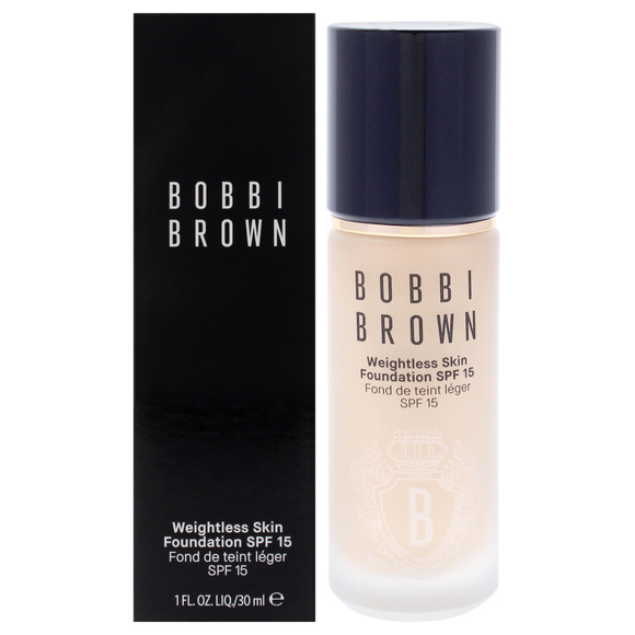 Weightless Skin Foundation SPF 15 - N-020 Neutral Ivory by Bobbi Brown- 1 oz